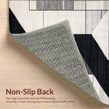 Geometric Monochrome Artistry(Black)