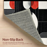 Vibrant Modern Geometric Aesthetic(Black)