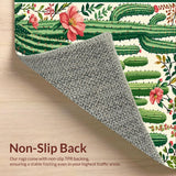 Cozy Nature Inspired Entryway Mat(Green)