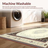 Artistic Round Showcasing a Detailed Border and Dot Cluster Center(Beige)