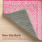 Dynamic Floral Geometry in Colors(Pink)