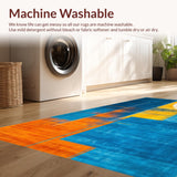 Elegant Color Splash Design(Blue)