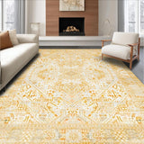 Vintage Floral Tiled Motif(Gold)