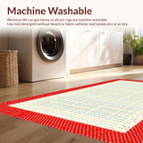 Trendy Abstract Dot Decor Style(Red)