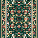 Classic Diamond Patterned Throw(Green)