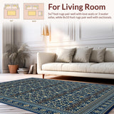Artful Trellis Design in Warm Hues(Blue)