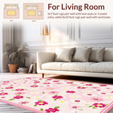 Enchanting Hued Floral Design(Pink)