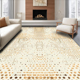 Ultra Soft Area Rug, Non Slip, Stain Resistant, Washable Area Rugs for Living Room, Bedroom, Rustic Earthy Textured Accent(Beige)