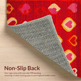 Bold Retro Heart Shape(Red)