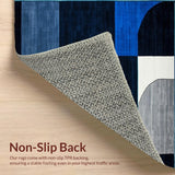 Elegant Modern Color Blocked Design(Blue)