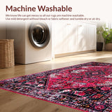 Contemporary Floral Ogee Style(Red)