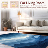 Artistic Ethereal Swirl Composition(Blue)