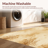 Ultra Soft Area Rug, Non Slip, Stain Resistant, Washable Area Rugs for Living Room, Bedroom, Fluffy Neutral Beige Bedroom Rug for Cozy Minimalist Decor(Beige)
