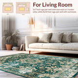 Luxurious Distressed Medallion(Green)