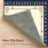 Minimalist Navy Blue Symmetry(Beige)