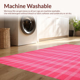 Charming Pastel Checkered Texture(Pink)