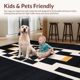 Distinctive Linear Abstract(Black)