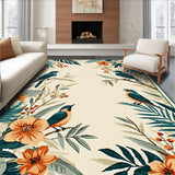 Whimsical Floral Jungle Vibes(Beige)