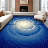 Vivid Abstract Spiral Aesthetic(Blue)