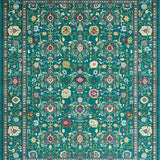 Cozy Ethnic Patchwork Style(Green)