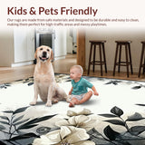 Artful Rustic Leaf Print(Beige)