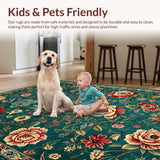 Intricate Floral Art Nouveau Style(Green)