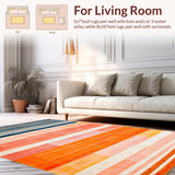 Funky Colorful Striped Aesthetic(Blue)