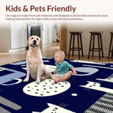 Charming Vintage Feline Artwork(Blue)