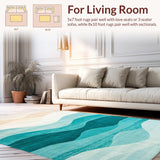 Chic Aqua and Ivory Color Fusion(Blue)