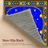 Striking Bold Medallion Arrangement(Blue)