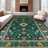 Vintage Ethnic Ornate Medallion(Green)