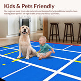 Charming Bright Tiled Arrangement(Blue)