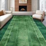 Lively Creature Themed Bathroom Elegance(Green)