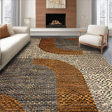 Ultra Soft Area Rug, Non Slip, Stain Resistant, Washable Area Rugs for Living Room, Bedroom, Chic Contemporary Cheetah Motif(Beige)