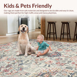 Contemporary Plush Abstract Design(Beige)