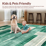 Chic Abstract Expressionist Motif(Green)