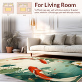 Elegant Earthy Fish Decor(Red)