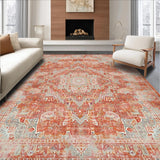 Cream Geometric Arrangement(Red)