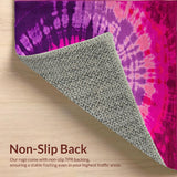 Charming Pink Purple Abstract Blend(Pink)