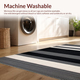 Lively Contemporary Black Beige Fusion(Black)