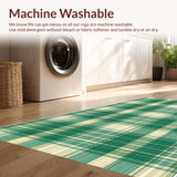 Inviting Farmhouse Plaid Aesthetic Touch(Beige)