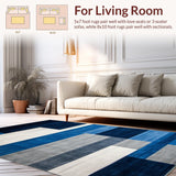 Elegant Monochrome Artful Design(Blue)