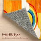 Dynamic Multicolored Arc Composition(Yellow)