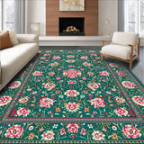 Exquisite Floral Lattice Craftsmanship(Green)