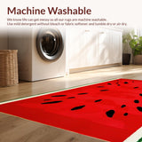 Playful Retro Citrus Motif(Red)