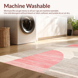 Ultra Soft Area Rug, Non Slip, Stain Resistant, Washable Area Rugs for Living Room, Bedroom, Elegant Fluid Artistic Expression(Beige)