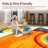 Dynamic Multicolored Arc Composition(Yellow)