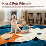 Lively Exotic Floral Aesthetic(Blue)