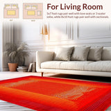 Lively Lava Flow Composition(Red)