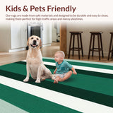 Contemporary Textured Striped Aesthetic(Green)